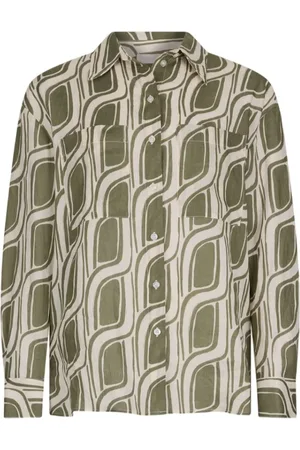 Liu Jo Dames, Blouses & Shirts, Groen, Maat: S