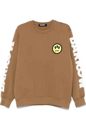 BARROW Heren, Sweatshirts & Hoodies, Bruin, Maat: S