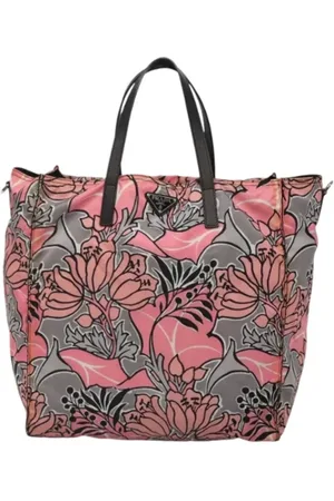 Prada Dames, Pre-owned, Roze, Maat: ONE Size Nylon