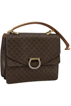 Céline Dames, Pre-owned, Bruin, Maat: ONE Size Leer