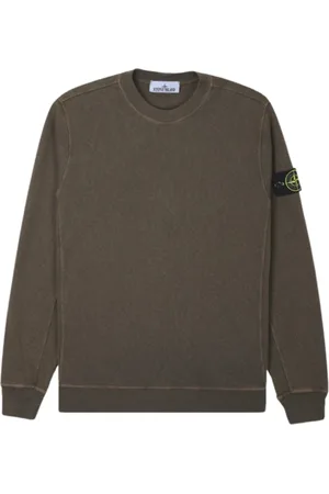 Stone Island Heren, Truien, Groen, Maat: S Fleece