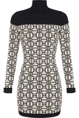 Elisabetta Franchi Dames, Jurken, Veelkleurig, Maat: S Viscose