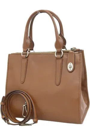 Coach Dames, Pre-owned, Bruin, Maat: ONE Size Leer