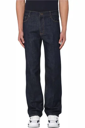 Emporio Armani Heren, Jeans, Blauw, Maat: W33