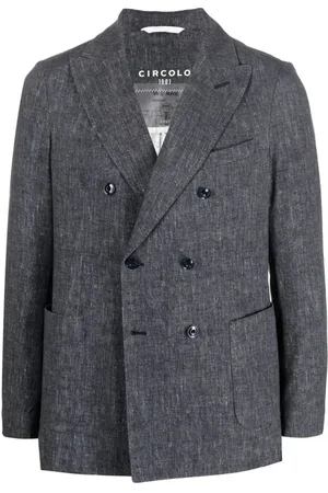 Circolo Heren, Jassen, Blauw, Maat: 2XL Katoen