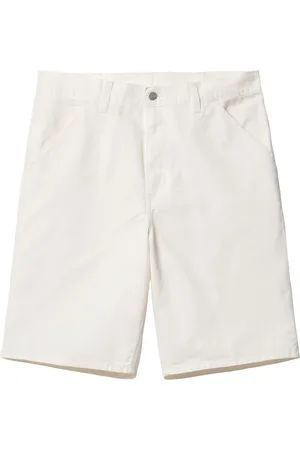 Carhartt Heren, Korte broeken, Wit, Maat: W33 Katoen