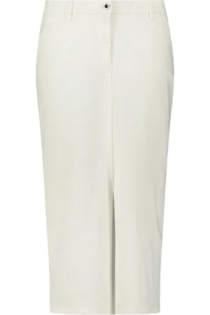 Betty Barclay Dames, Rokken, Wit, Maat: XL Denim