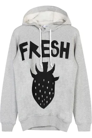 Comme des Garçons Heren, Sweatshirts & Hoodies, Grijs, Maat: L Katoen