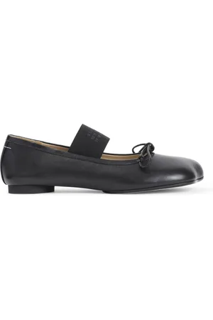 Maison Margiela Dames, Schoenen, Zwart, Maat: 39 1/2 EU Leer