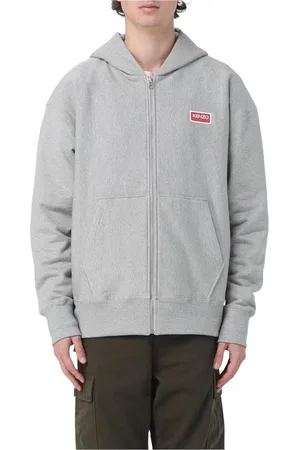 Kenzo Heren, Sweatshirts & Hoodies, Grijs, Maat: M Katoen