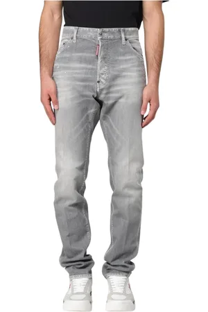 Dsquared2 Heren, Jeans, Grijs, Maat: S