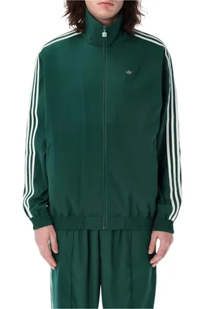 adidas Heren, Sweatshirts & Hoodies, Groen, Maat: L Poliester