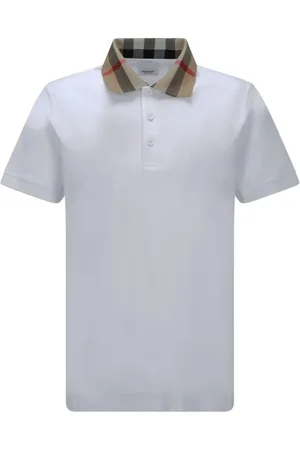 Burberry Heren, Tops, Wit, Maat: S Katoen