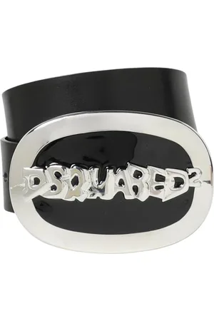 Dsquared2 Heren, Accessoires, Zwart, Maat: 85 CM Leer