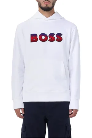 HUGO BOSS Heren, Sweatshirts & Hoodies, Wit, Maat: 2XL