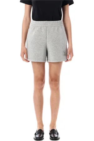 ANINE BING Dames, Korte broeken, Grijs, Maat: M Nylon