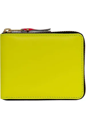 Comme des Garçons Unisex, Accessoires, Geel, Maat: ONE Size Leer