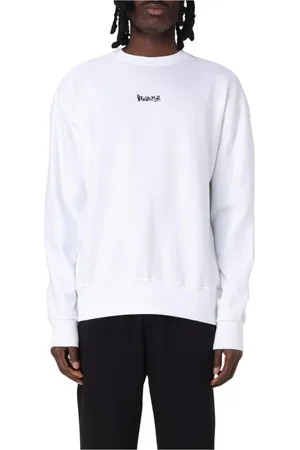 DISCLAIMER Heren, Sweatshirts & Hoodies, Wit, Maat: XL Katoen
