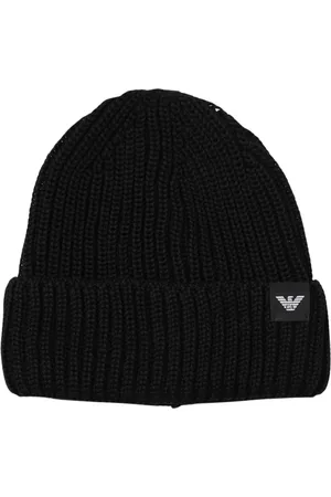 Emporio Armani Heren, Accessoires, Zwart, Maat: S Wol