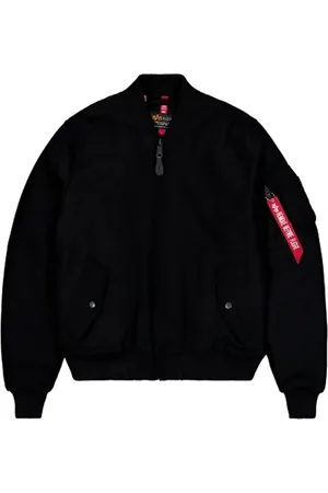 Alpha Industries Heren, Jassen, Zwart, Maat: XL Wol