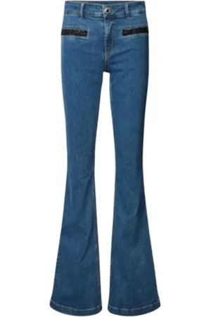 Liu Jo Dames, Jeans, Blauw, Maat: W28 Katoen