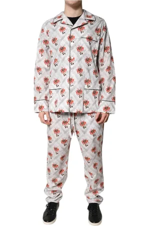 Dolce & Gabbana Heren, Nachtkleding & Lounge, Veelkleurig, Maat: L Katoen