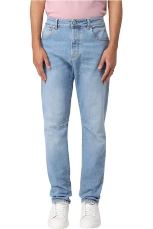 Brunello Cucinelli Heren, Jeans, Blauw, Maat: 3XL Denim