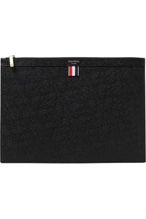 Thom Browne Dames, Tassen, Zwart, Maat: ONE Size Leer