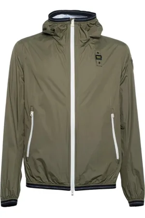Blauer Heren, Jassen, Groen, Maat: 2XL Poliester