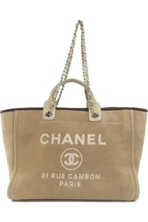 CHANEL Dames, Pre-owned, Bruin, Maat: ONE Size