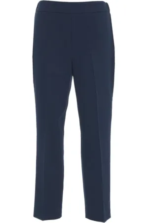 Liu Jo Dames, Broeken, Blauw, Maat: L