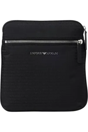 Emporio Armani Heren, Tassen, Zwart, Maat: ONE Size Nylon