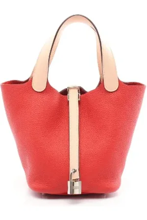 Hermès Dames, Pre-owned, Rood, Maat: ONE Size Leer