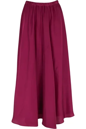 Pomandere Dames, Rokken, Paars, Maat: XS Zijde