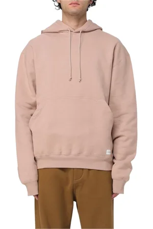 Saint Laurent Heren, Sweatshirts & Hoodies, Roze, Maat: 2XL Katoen