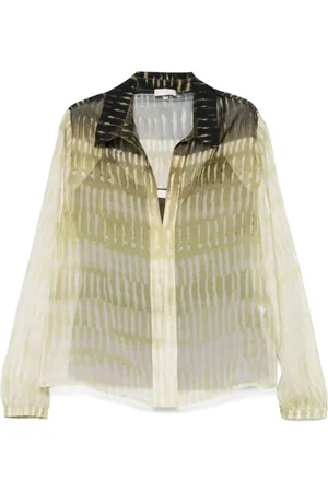 Liu Jo Dames, Blouses & Shirts, Groen, Maat: L Poliester