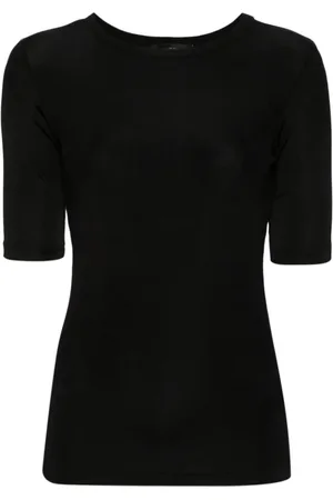 Fabiana Filippi Dames, Tops, Zwart, Maat: S Jersey