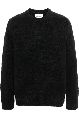 Jil Sander Heren, Truien, Zwart, Maat: L Wol