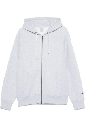 Champion Heren, Sweatshirts & Hoodies, Grijs, Maat: L Katoen