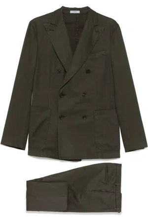 Boglioli Heren, Pakken, Groen, Maat: 2XL