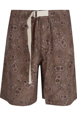 Emporio Armani Heren, Korte broeken, Bruin, Maat: M Poliester