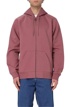 Carhartt Heren, Sweatshirts & Hoodies, Roze, Maat: M Katoen