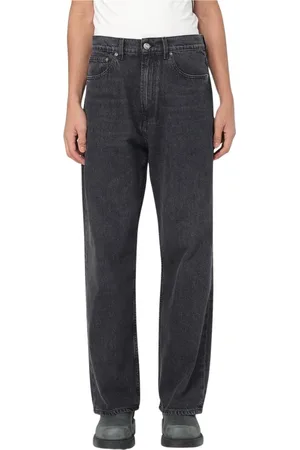 OUR LEGACY Heren, Jeans, Grijs, Maat: W32 Katoen