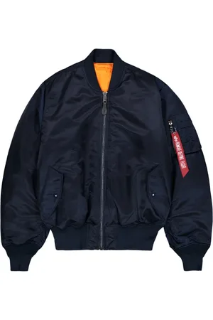 Alpha Industries Heren, Jassen, Blauw, Maat: M Nylon