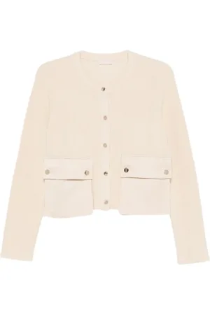 Liu Jo Dames, Truien, Wit, Maat: XL Nylon