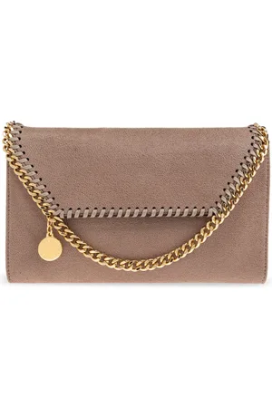 Stella McCartney Dames, Tassen, Bruin, Maat: ONE Size Suède
