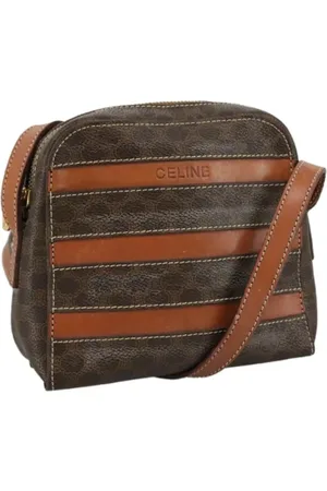 Céline Dames, Pre-owned, Bruin, Maat: ONE Size Leer