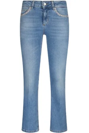 Liu Jo Dames, Jeans, Blauw, Maat: W27 Katoen