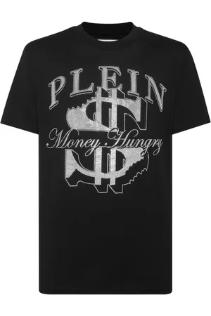Philipp Plein Heren, Tops, Zwart, Maat: 2XL Katoen