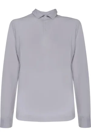 ZANONE Heren, Tops, Grijs, Maat: 4XL Katoen